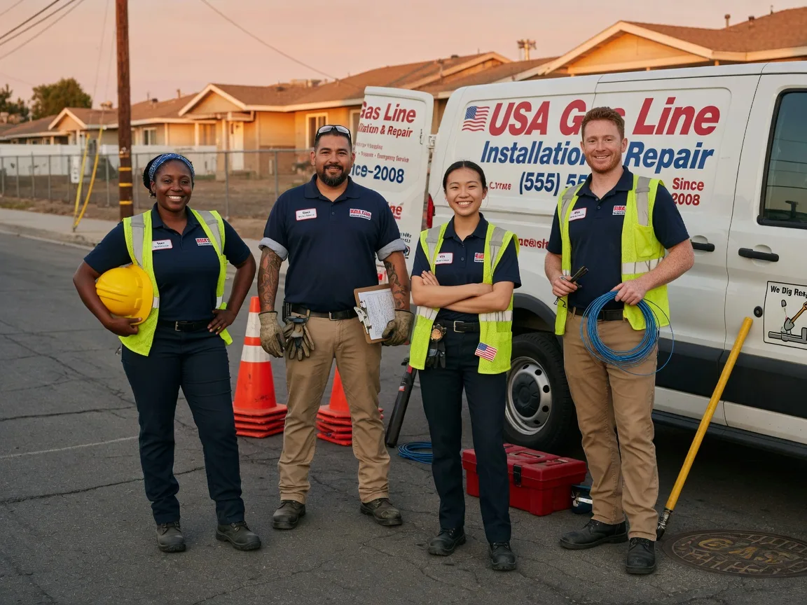 Gas Line Installation company in Enterprise, UT